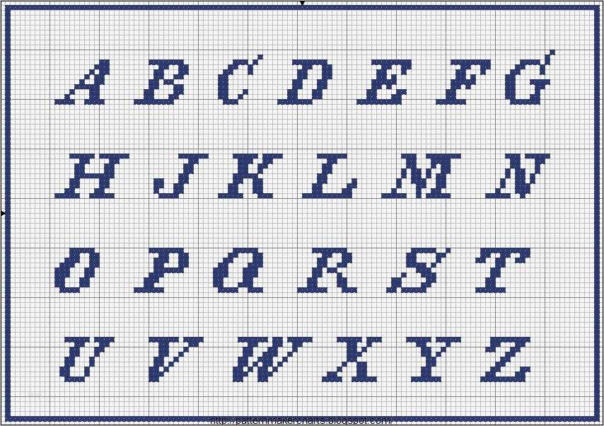 Buchstaben Vorlagen Zum Nähen Erstaunlich Gallerphot Buchstaben Sticken Kreuzstich