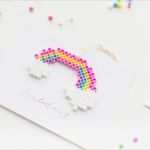 Bügelperlen Einhorn Vorlage Einzigartig Diy Einhorn Einladung Mit Bügelperlen Fräulein K Sagt