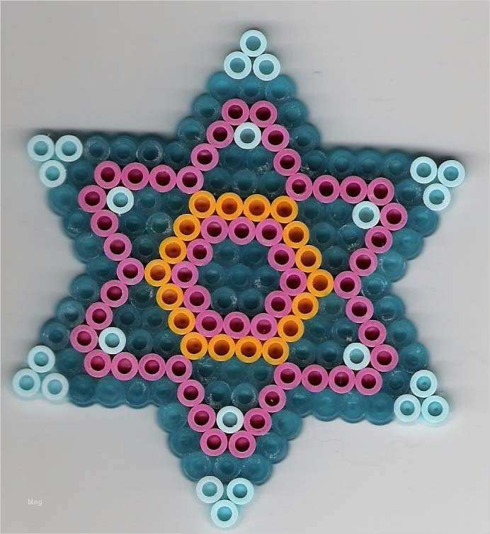 Stern Bügelperlen Star perler beads