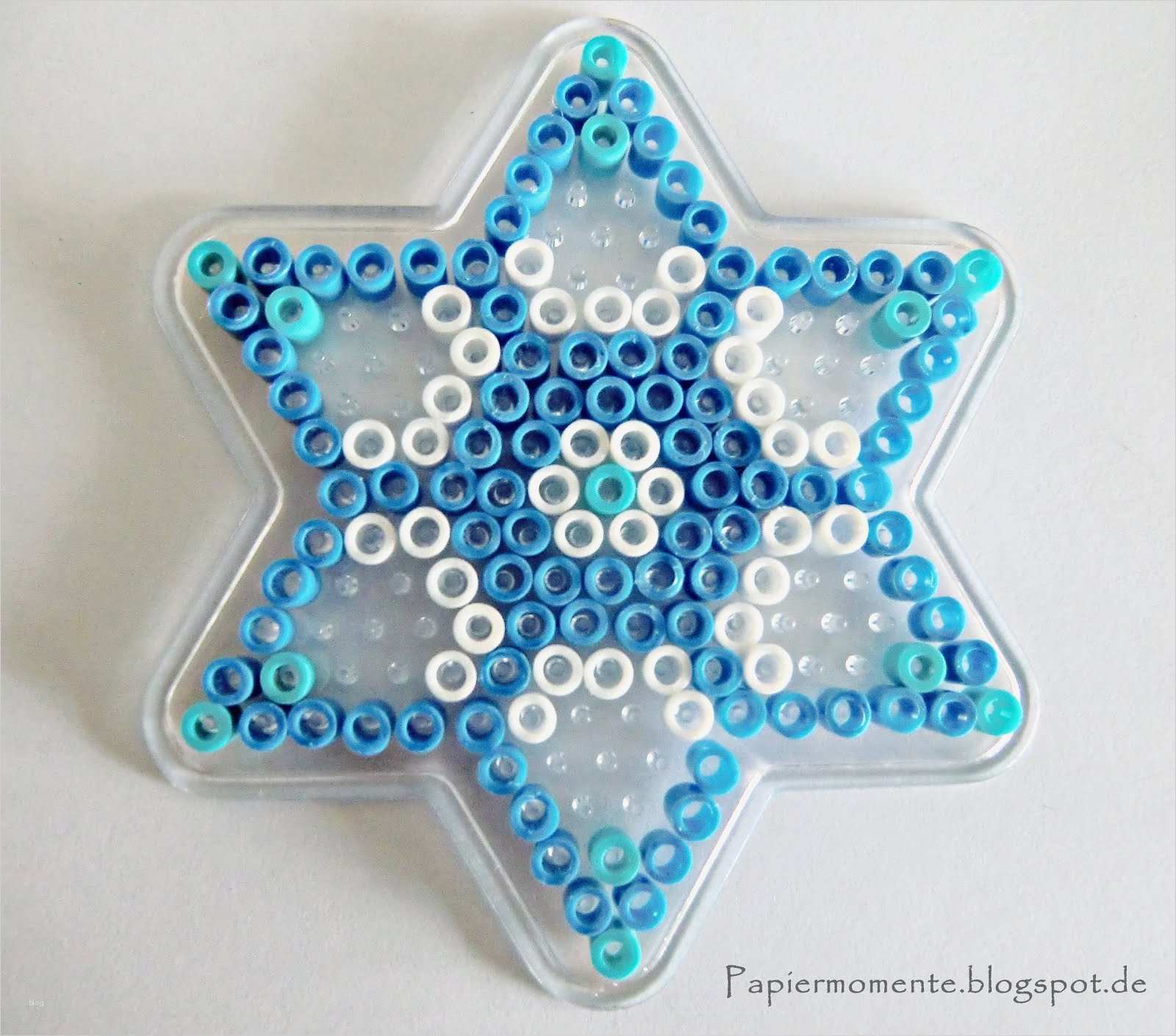 Bügelperlen Stern Vorlagen Schönste Wiola S Papiermomente Bügelperlen Schneekristall