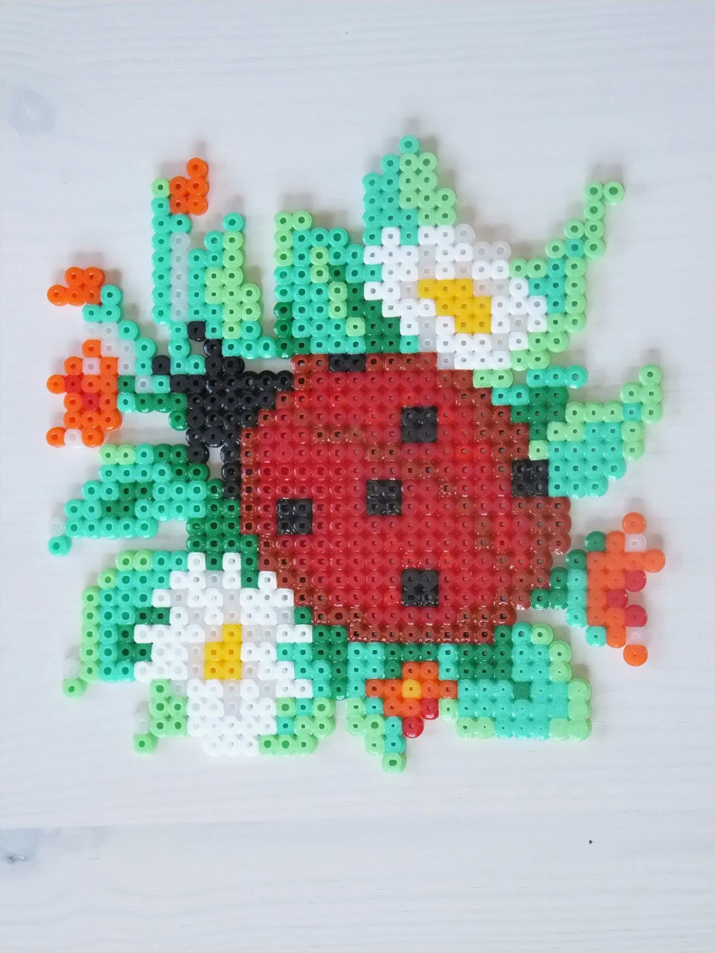 Bügelperlen Tiere Vorlagen Elegant Marienkäfer Ladybug Hama Perler by Anja Iris