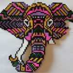 Bügelperlen Vorlage Angenehm Bügelperlen Vorlage Elefant