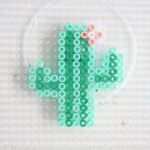 Bügelperlen Vorlage Geschenk Schön Diy Challenge Perlen &amp; Metall Kaktus Schlüsselanhänger