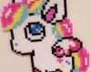 Bügelperlen Vorlagen Einhorn Einzigartig Bügelperlen Einhorn Google Suche Basteln