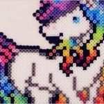 Bügelperlen Vorlagen Einhorn Genial Einhorn Bügelperlen Vorlage Unicorn Perler Beads by