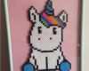 Bügelperlen Vorlagen Einhorn Süß Bügelperlen Einhorn Perler Beads Pinterest