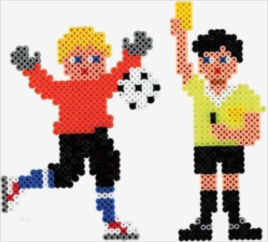 Bügelperlen Vorlagen Fussball Hübsch 1000 Images About Hama Blandat On Pinterest