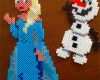 Bügelperlen Vorlagen Hübsch Vorlagen Für Elsa Und Olaf Aus Bügelperlen