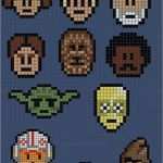 Bügelperlen Vorlagen Star Wars Erstaunlich Star Wars Broderier Definitely Going to Have to Make these