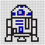 Bügelperlen Vorlagen Star Wars Fabelhaft R2d2 Star Wars Perler Bead Pattern