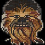 Bügelperlen Vorlagen Star Wars Kostenlos Großartig Star Wars Chewbacca Perler Bead Pattern