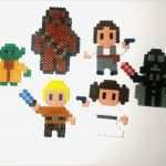 Bügelperlen Vorlagen Star Wars Kostenlos Hübsch Kühlschrankmagnete Star Wars Bügelperlen 6 Figuren
