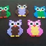 Bügelperlen Vorlagen Weihnachten Kostenlos Erstaunlich Perler Bead Owls Strijkkralen Pinterest