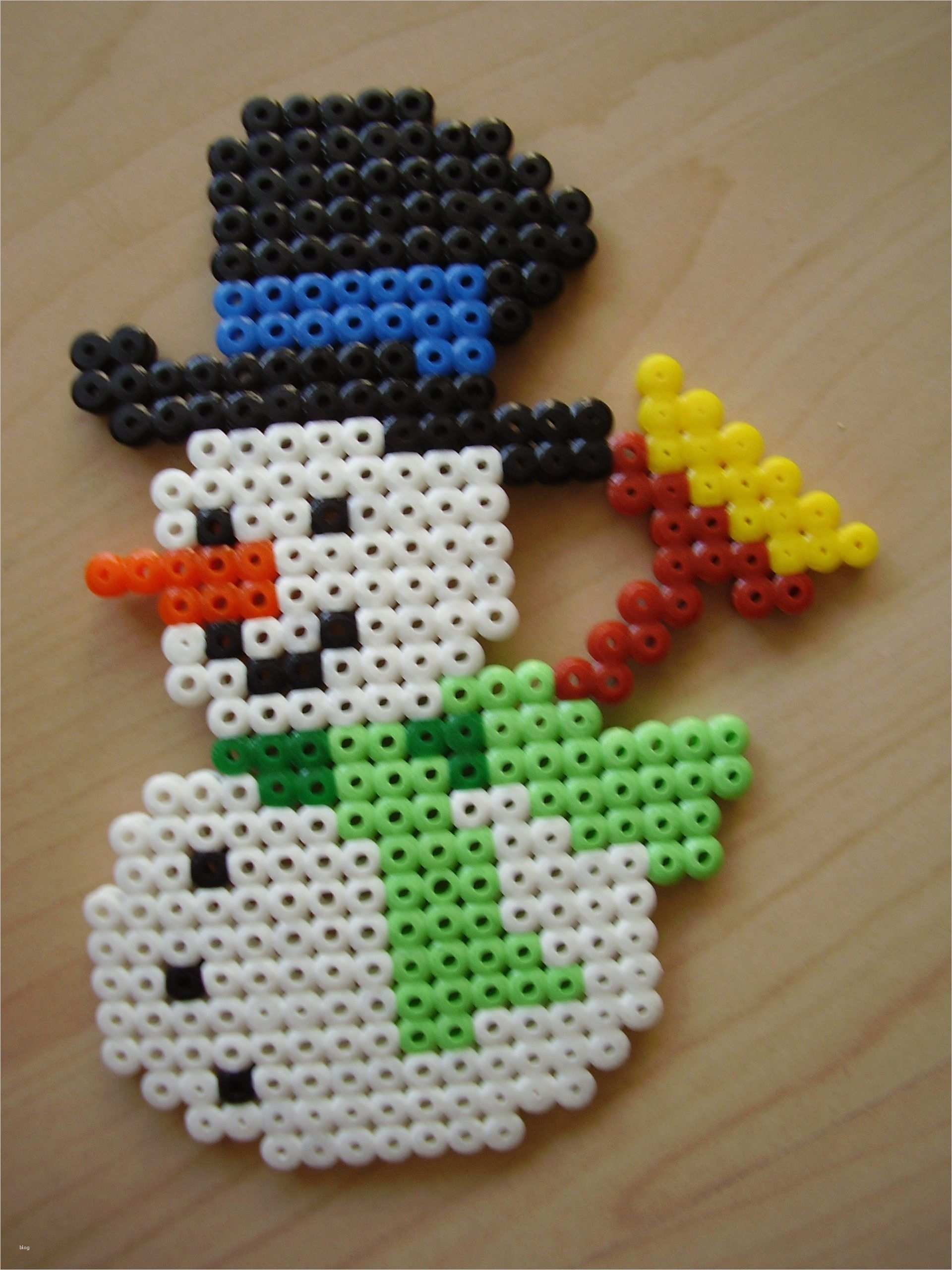 Bügelperlen Vorlagen Weihnachten Süß Schneemann Bügelperlen …