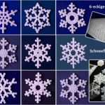 Bügelperlen Weihnachten Vorlagen Kostenlos Inspiration Snowflakes Hama Perler Beads Perler Beads