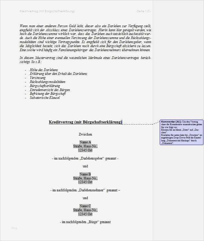 Bürgschaft Vorlage Beste Bürgschaft Vorlage Pdf – Vorlagen Kostenlos