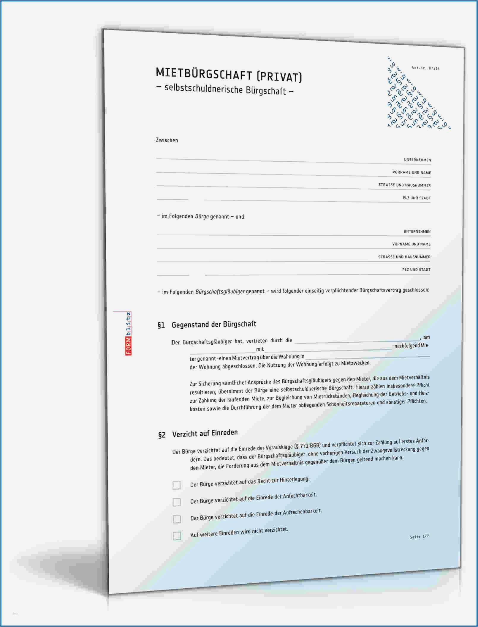 Bürgschaft Vorlage Pdf Gut Niedlich Vorlage Für Die Bürgschaftsvereinbarung