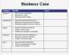 Business Case Vorlage Genial Business Case Template