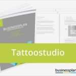 Businessplan Erstellen Vorlage Kostenlos Cool Tattoostudio Businessplan Download Muster Kostenlos