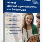 Businessplan Psychotherapeutische Praxis Vorlage Inspiration Businessplan Internet Entwicklungsunternehmen • De