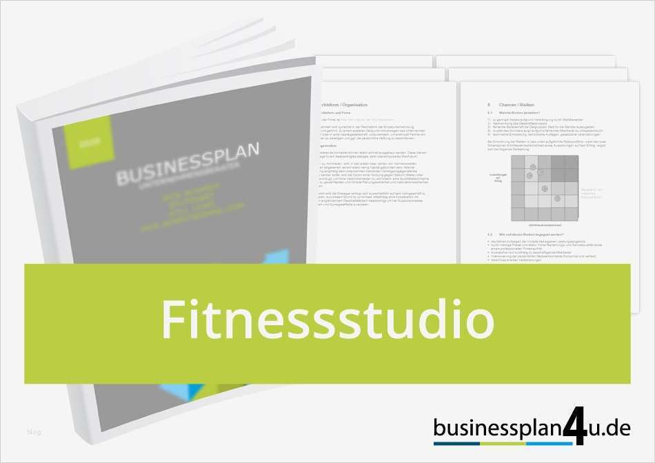Businessplan Vorlage Fitnessstudio Luxus Fitnessstudio Businessplan Download Muster Kostenlos