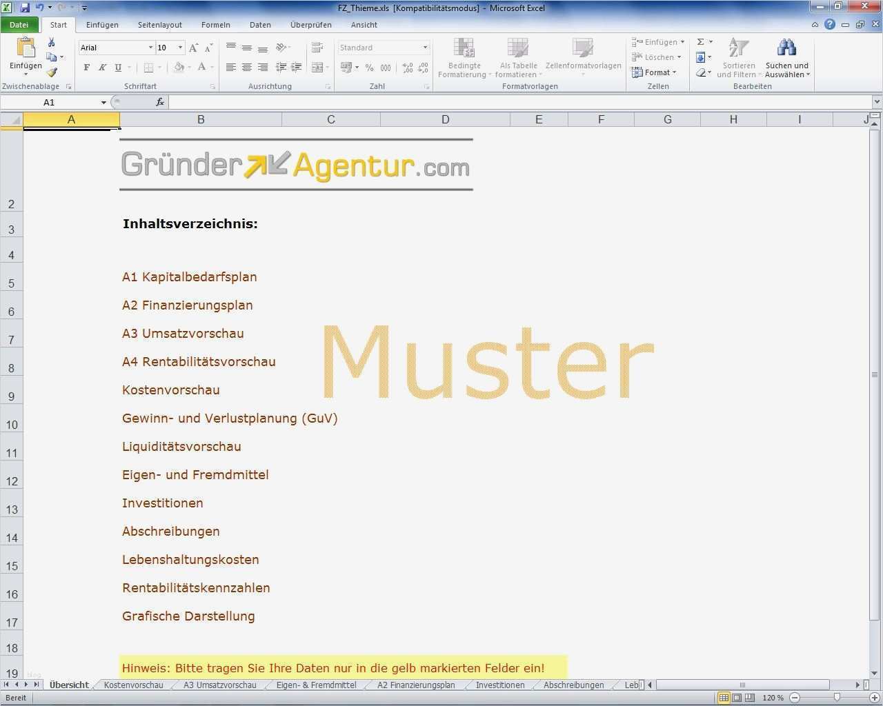 Businessplan Vorlage Genial Autovermietung Businessplan Vorlage