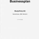 Businessplan Vorlage Pdf Fabelhaft Businessplan Vorlage Word format – Muster Vorlage