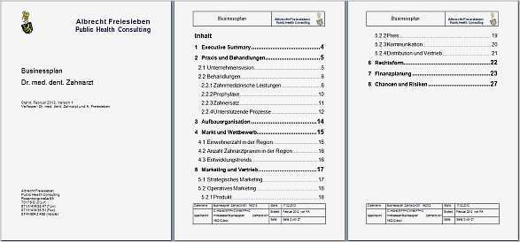 Businessplan Vorlage Word Kostenlos Cool Fphc Beratung Für Ärzte Und Zahnärzte
