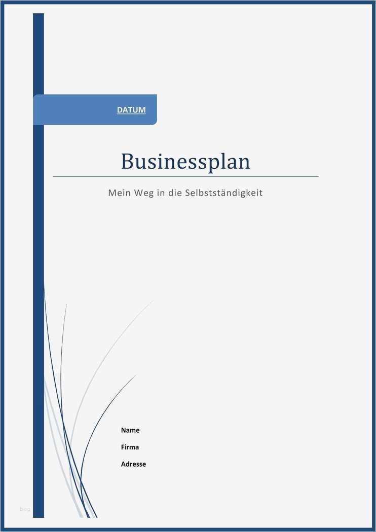 Businessplan Vorlage Word Kostenlos Genial Businessplan Vorlage Word Den Start Ins Startup Leicht