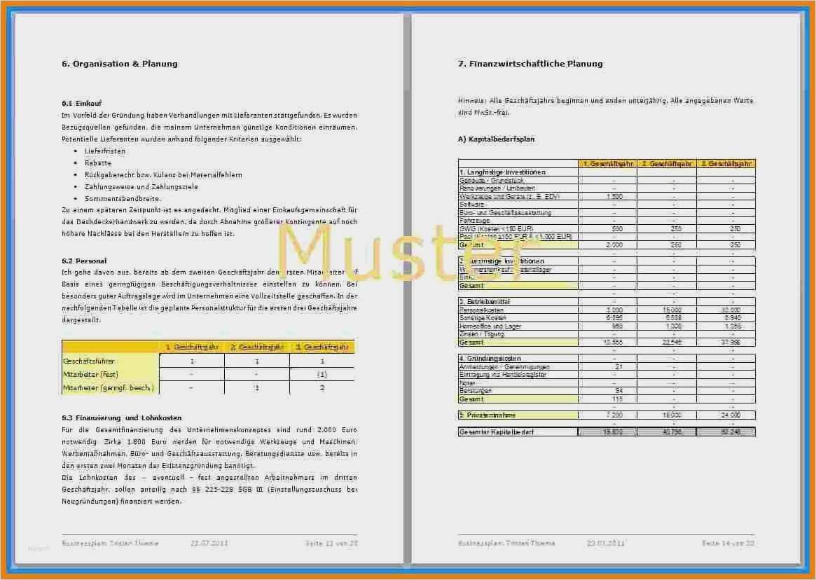 Businessplan Vorlage Word Kostenlos Gut Ungewöhnlich Business Plan Vorlage Wort Ideen Vorlagen