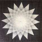 Butterbrotpapier Sterne Vorlage Bewundernswert Weißer Stern 16 Zacken Sterne Aus Transparentpapier