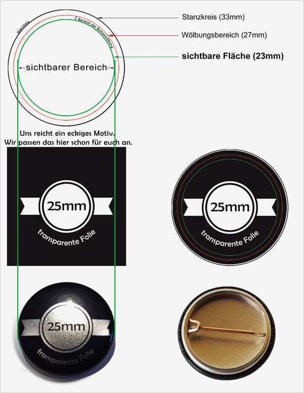 Button Vorlage Wunderbar 25mm Silber buttons Bestellen Mit Nadel Versandkostenfrei