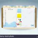 Buttonpapier Vorlage Cool Web Navigation Menu Bar Illustration Stockfotos &amp; Web