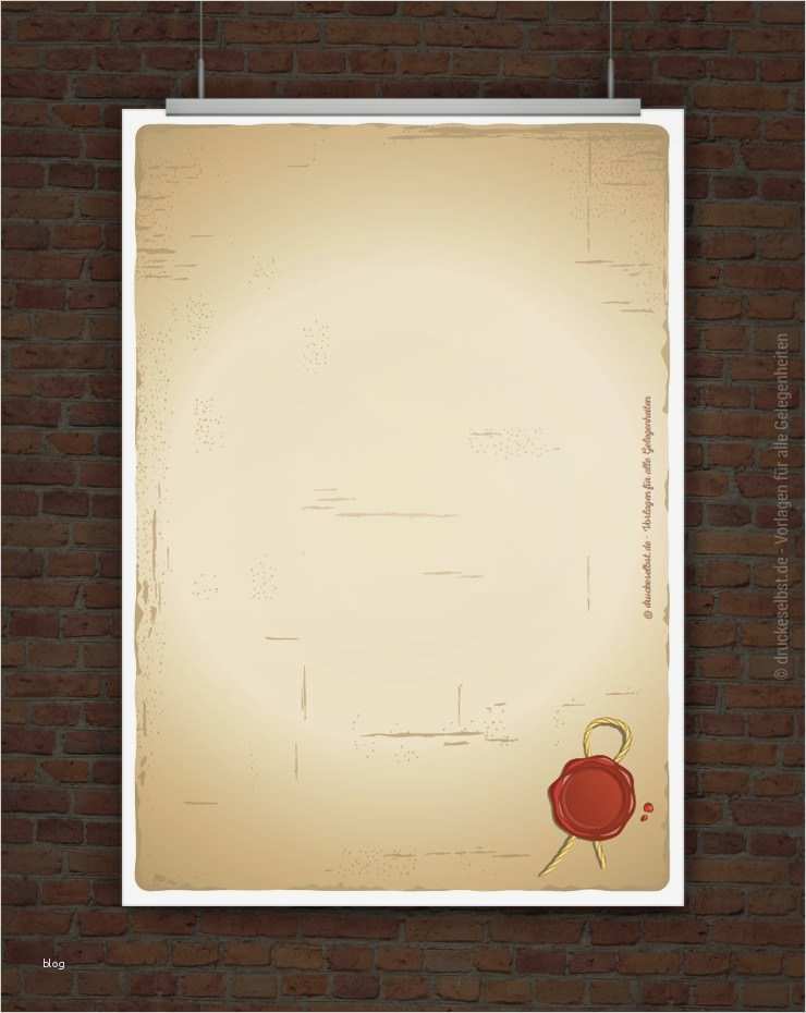Buttonpapier Vorlage Wunderbar Drucke Selbst Altes Papier Mit Siegel Vorlage