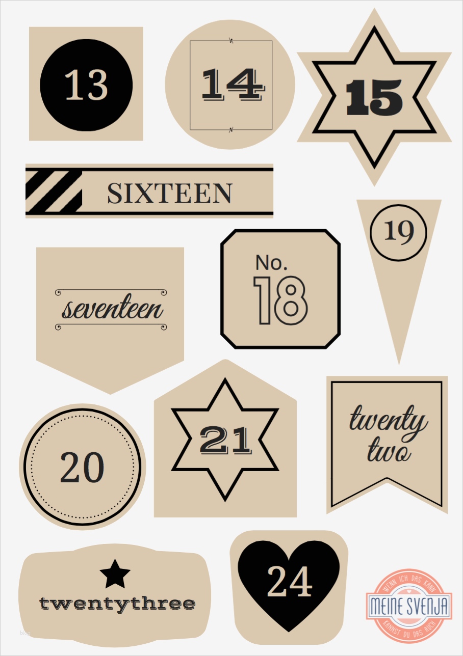 Buttons Vorlagen Kostenlos Angenehm Adventskalender Zahlen Zum Ausdrucken