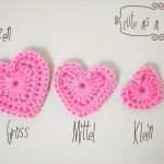 Buttons Vorlagen Kostenlos Erstaunlich Cute as A button Herzen Kostenlose Häkelanleitung