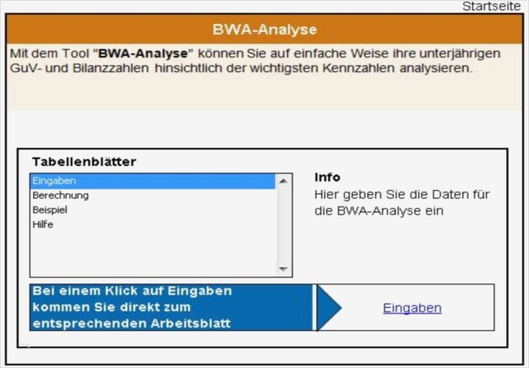 Bwa Vorlage Excel Luxus Bwa Analyse Excel Vorlagen Shop