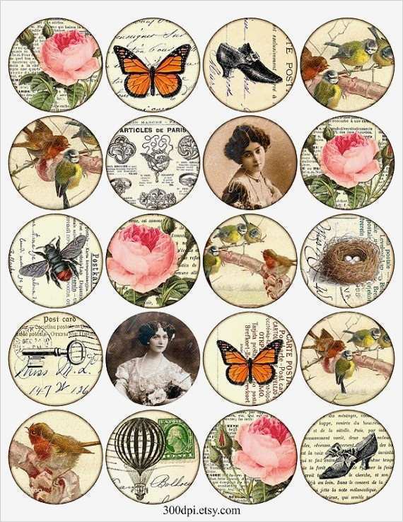 Cabochon Vorlagen 10mm Bewundernswert Imprimolandia Imágenes Circulares Para Imprimir 2