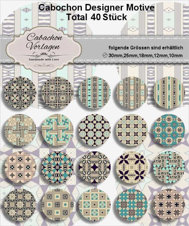 Cabochon Vorlagen 10mm Fabelhaft Cabochon Vorlagen Bilder Vintage by Vintagestyler On