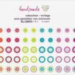 Cabochon Vorlagen 10mm Inspiration Download Cabochon Vorlage Blume • 1 • Diy