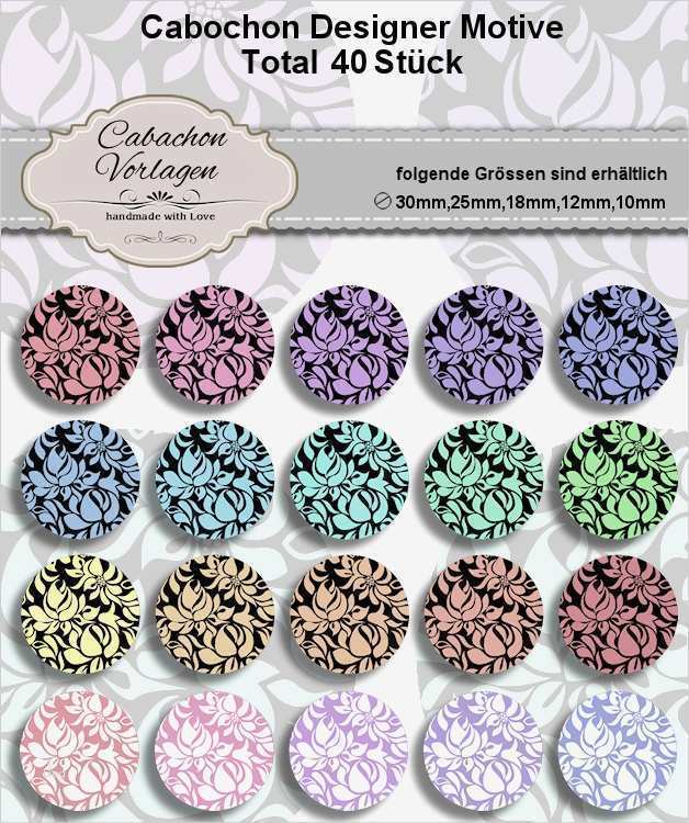 Cabochon Vorlagen 10mm Süß Cabochon Vorlagen Bilder Vintage by Vintagestyler On