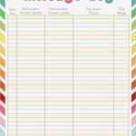 Call for Paper Vorlage Schönste Home Management Binder Mileage Log