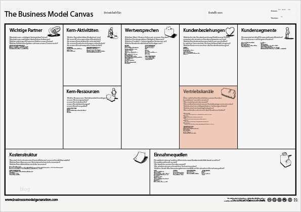 Canvas Business Model Vorlage Wunderbar Fantastisch Kostenlose Geschäftsmodell Vorlage Ideen