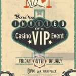 Casino Einladung Vorlage Angenehm Las Vegas Schild Retro Einladung Designvorlage Vip Casino