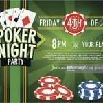 Casino Einladung Vorlage Cool Horizontale Pokerparty Und Casinospielnacht Einladung