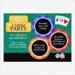 Casino Einladung Vorlage Erstaunlich Kasino Party Einladung