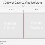 Cd Booklet Vorlage Einzigartig Cd Template Jewel Case Leaflet