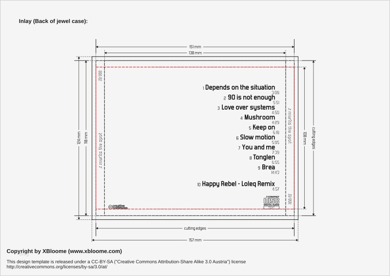 Cd Cover Vorlage Word Erstaunlich Jewel Case Template