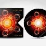 Cd Cover Vorlage Word Süß Modelo De Design De Capa De Cd — Vetor De Stock © Vittore