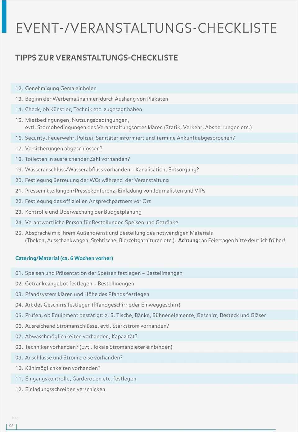 Checkliste Für Veranstaltungen Vorlage Elegant Berühmt Veranstaltungen Planung Vorlage Fotos Bilder Für